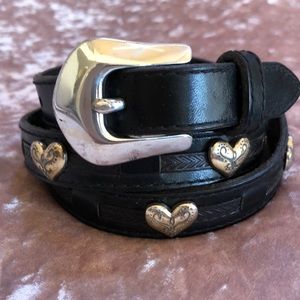 FOSSIL LEATHER BELT LADIES LARGE